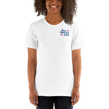 Load image into Gallery viewer, Cochrane Colloquium Anne Anderson Walk Map Short-Sleeve Unisex T-Shirt
