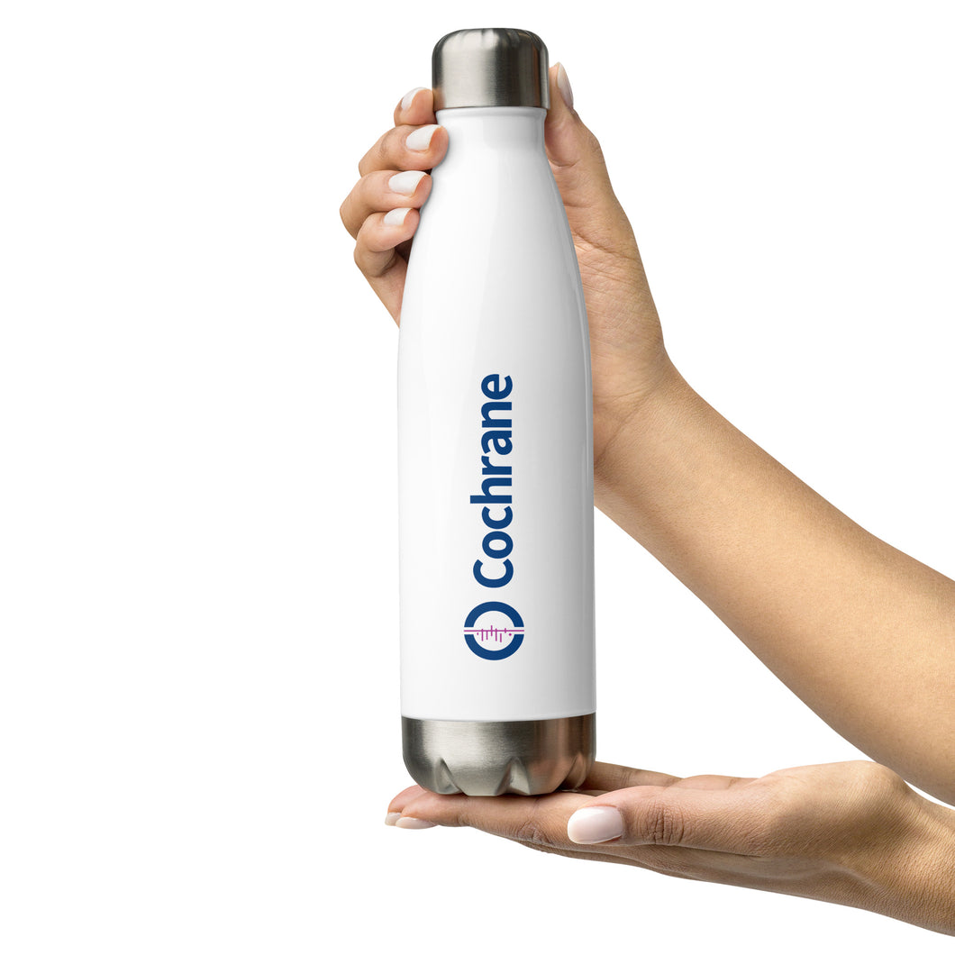 Cochrane Logo Stainless Steel Water Bottle