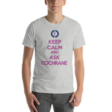 Load image into Gallery viewer, Keep calm purple short-sleeve unisex T-Shirt
