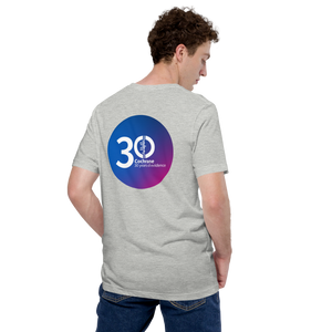 30th Anniversary Abstract text Short-Sleeve Unisex T-Shirt
