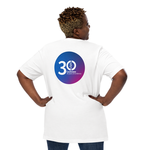 30th Anniversary Abstract text Short-Sleeve Unisex T-Shirt